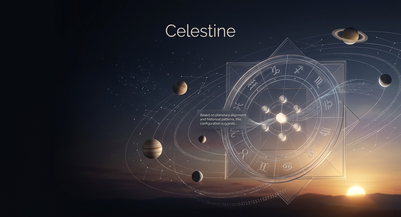 Celestine - Spiritual Analysis Platform preview